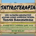 “SATYROTERAPIA” TADEUSZA BURACZEWSKIEGO