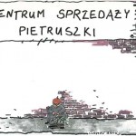 RYSUNEK CZESŁAWA GAŃKO- III MIEJSCE W VI BIELSKIM KONKURSIE SATYRYCZNYM WRZUĆ NA LUZ W KATEGORII RYSUNKOWEJ