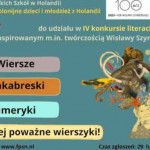 IV Konkurs Literacki Forum Polskich Szkół w Holandii